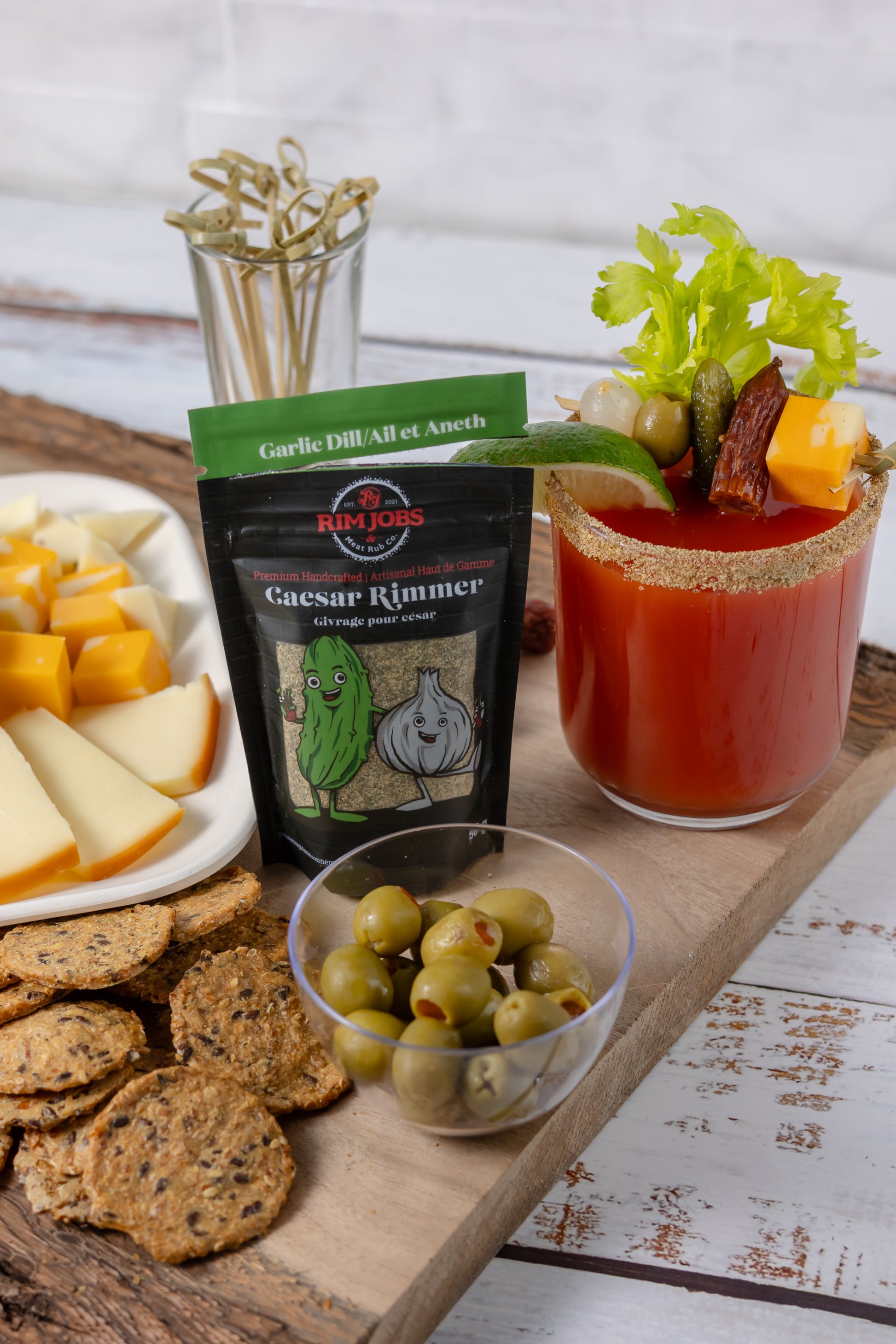 Garlic Dill Caesar Rimmer